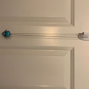 Blue pendant necklace